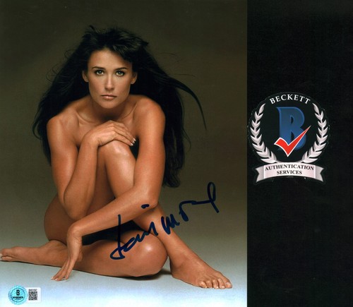 Demi moore signed strip - demi,