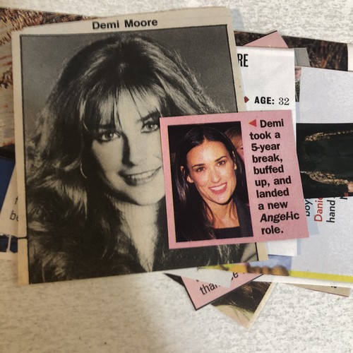 Demi moore vintage modern - moore, &