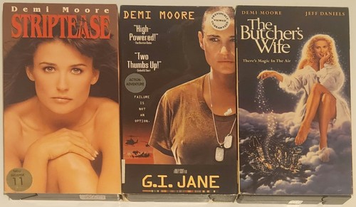 Demi moore lot three vhs - lot, of