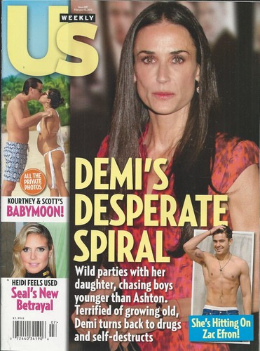 Weekly magazine demi moore - magazine,